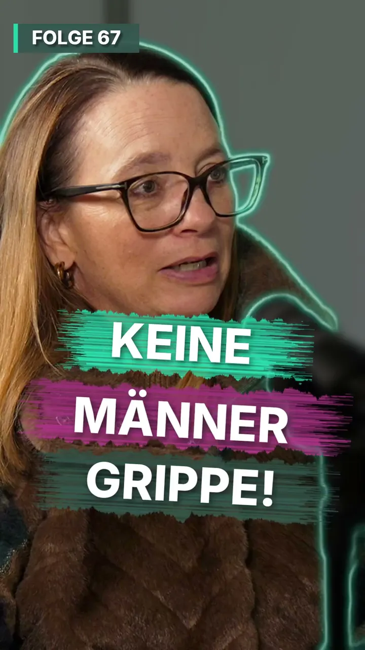 Fertiges Reel-Cover aus Folge 67 mit freigestellter Person und Pinselbanner