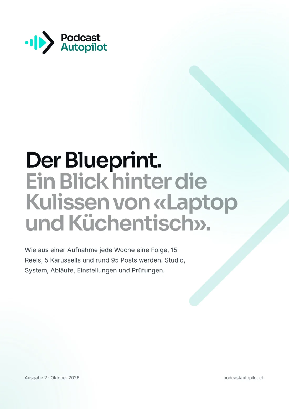 Titelblatt Der Blueprint