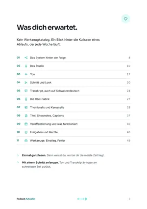 Vorschau Seite 2: Was dich erwartet.